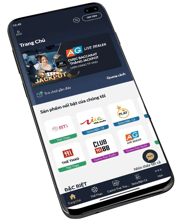 Giao diện di động thân thiện của 32win3 App với các trò slot